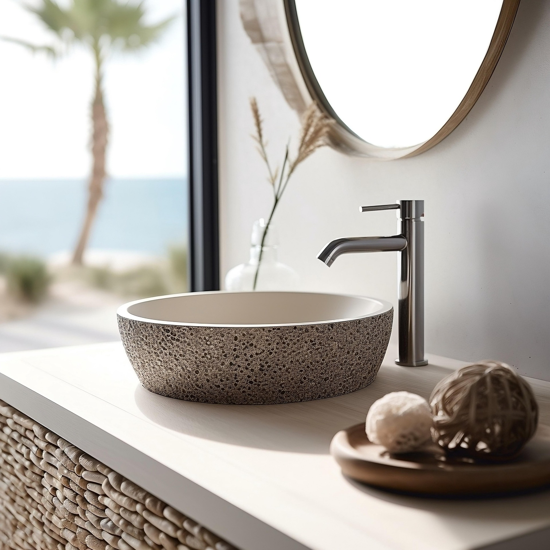 Bagno di lusso con finiture moderne
