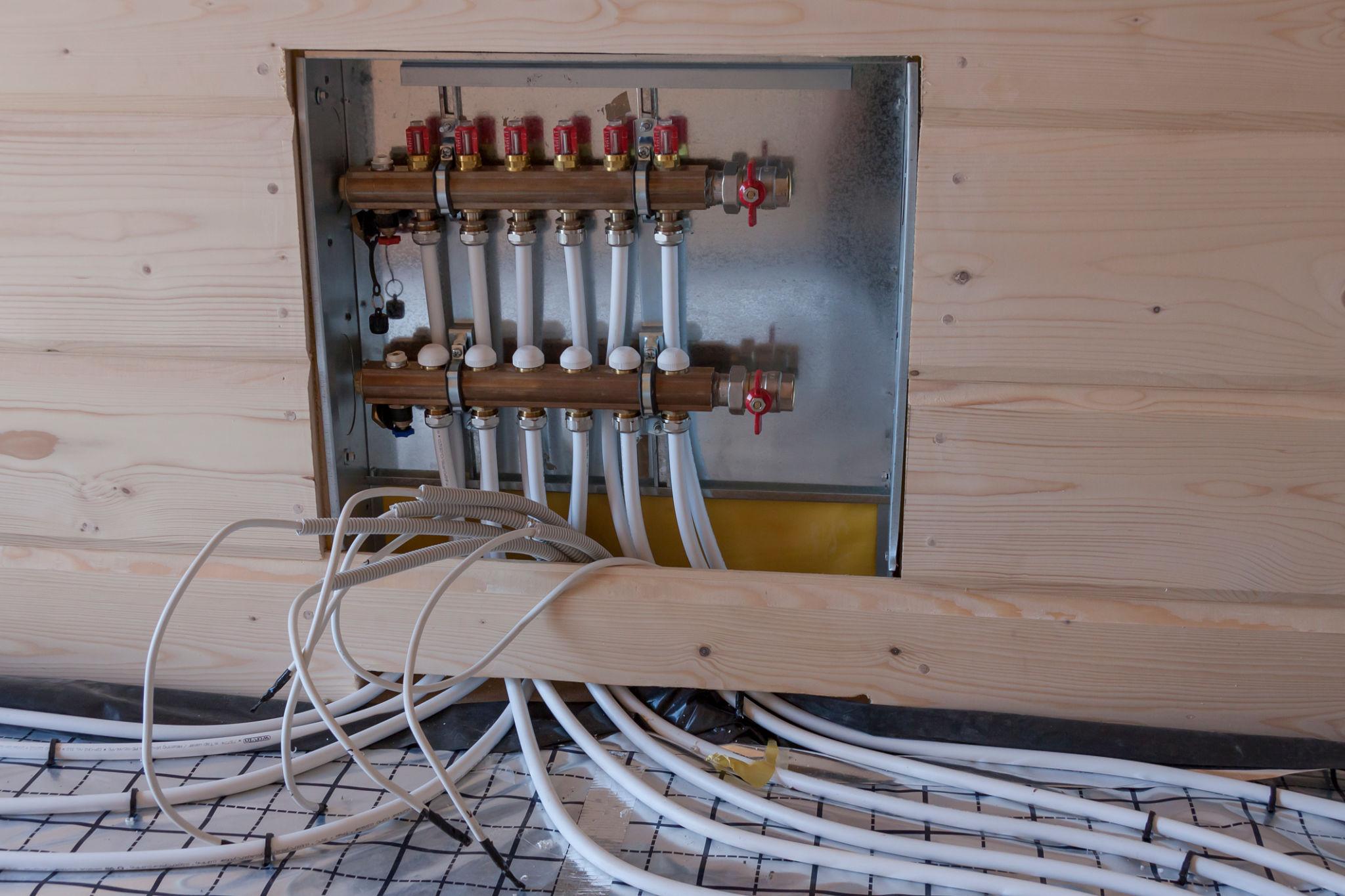Sistema radiante a parete e soffitto